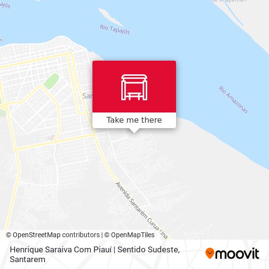 Mapa Henrique Saraiva Com Piauí | Sentido Sudeste