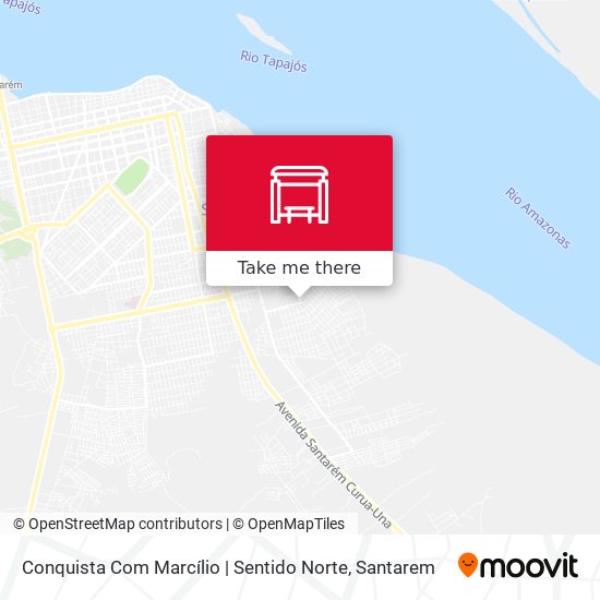 Mapa Conquista Com Marcílio | Sentido Norte