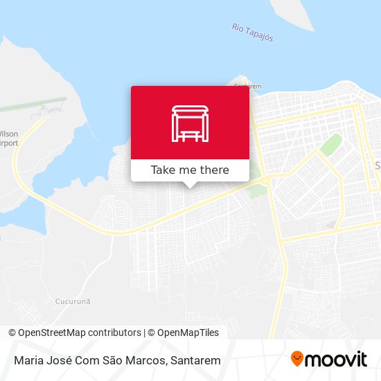 Maria José Com São Marcos map