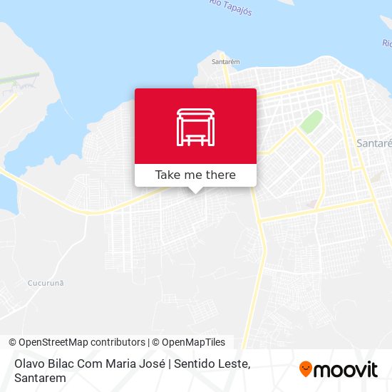 Olavo Bilac Com Maria José | Sentido Leste map