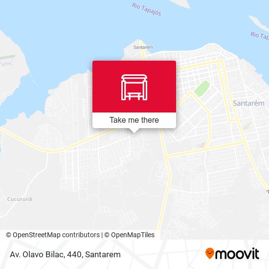 Olavo Bilac Com 31 De Maio | Sentido Leste map