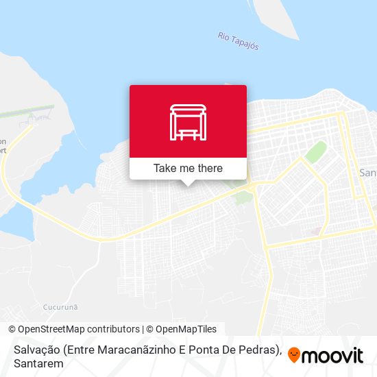 Salvação (Entre Maracanãzinho E Ponta De Pedras) map