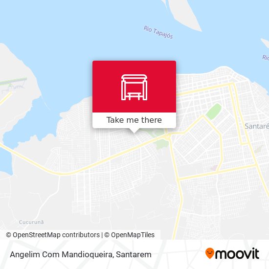 Angelim Com Mandioqueira map