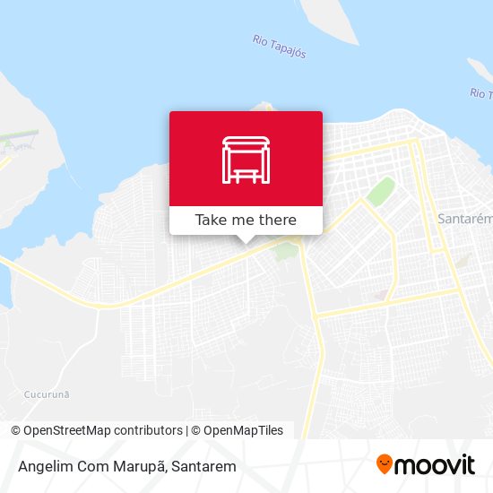 Mapa Angelim Com Marupã