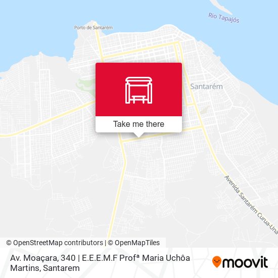 Mapa Av. Moaçara, 340 | E.E.E.M.F Profª Maria Uchôa Martins