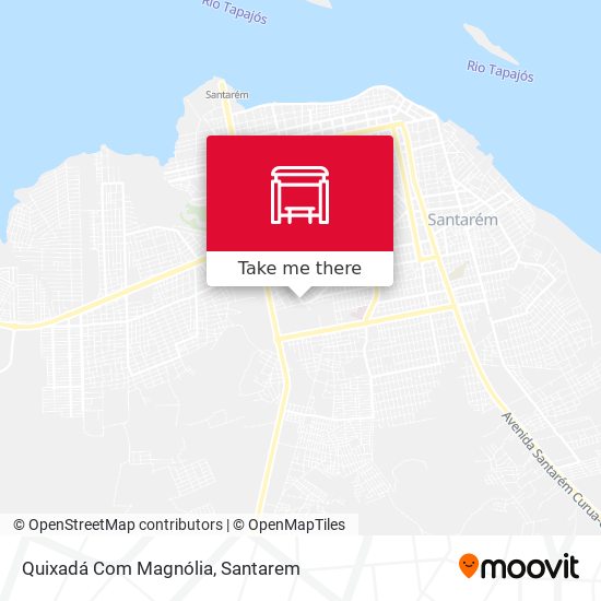 Quixadá Com Magnólia map