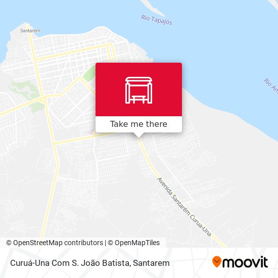 Curuá-Una Com S. João Batista map