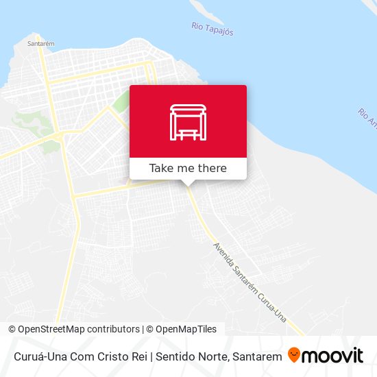 Curuá-Una Com Cristo Rei | Sentido Norte map