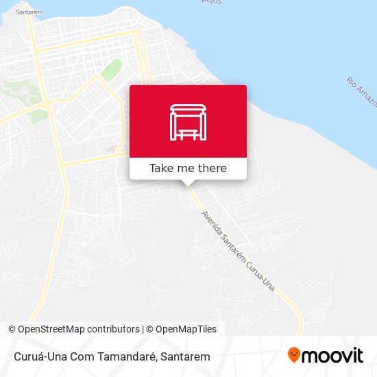 Curuá-Una Com Tamandaré map