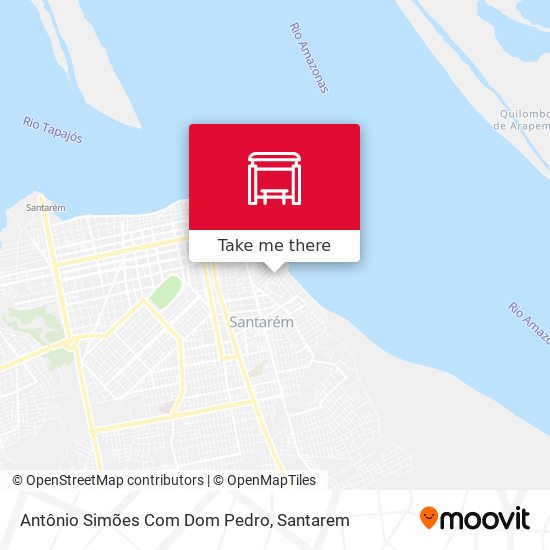 Antônio Simões Com Dom Pedro map