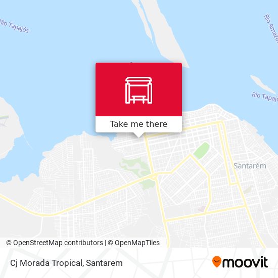 Cj Morada Tropical map