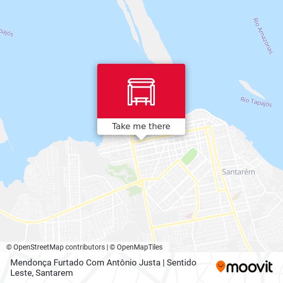 Mendonça Furtado Com Antônio Justa | Sentido Leste map