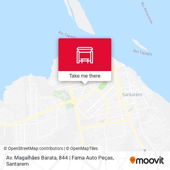 Mapa Av. Magalhães Barata, 844 | Fama Auto Peças