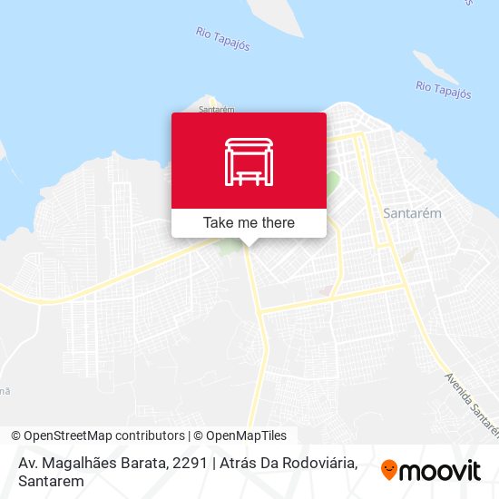 Av. Magalhães Barata, 2291 | Atrás Da Rodoviária map