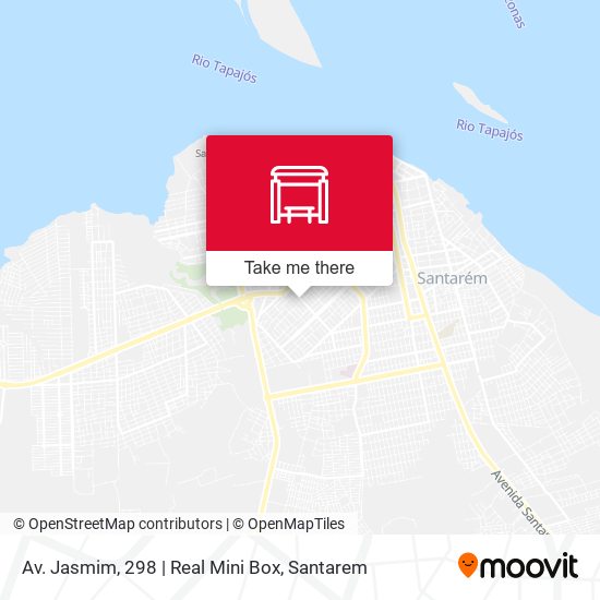 Av. Jasmim, 298 | Real Mini Box map