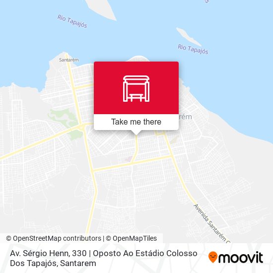 Mapa Av. Sérgio Henn, 330 | Oposto Ao Estádio Colosso Dos Tapajós