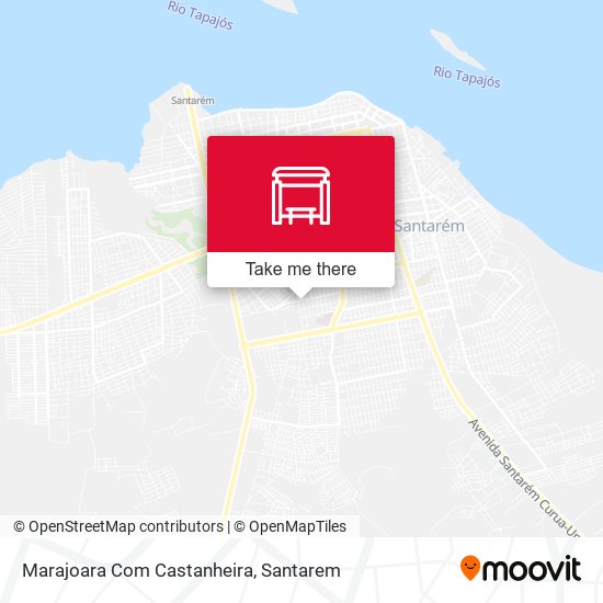 Marajoara Com Castanheira map