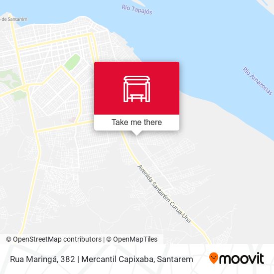 Mapa Rua Maringá, 382 | Mercantil Capixaba