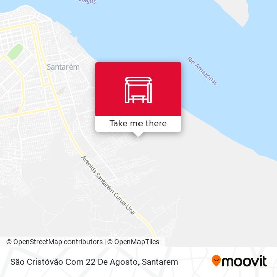 São Cristóvão Com 22 De Agosto map