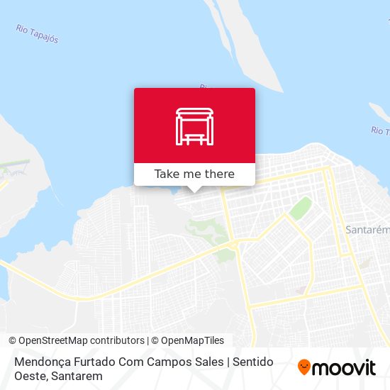 Mendonça Furtado Com Campos Sales | Sentido Oeste map