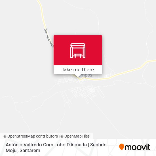 Antônio Valfredo Com Lobo D'Almada | Sentido Mojuí map