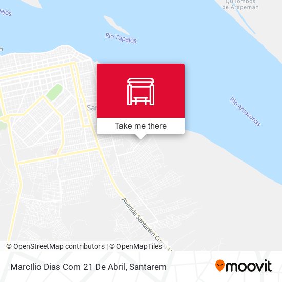 Mapa Marcílio Dias Com 21 De Abril