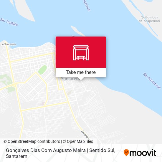 Gonçalves Dias Com Augusto Meira | Sentido Sul map