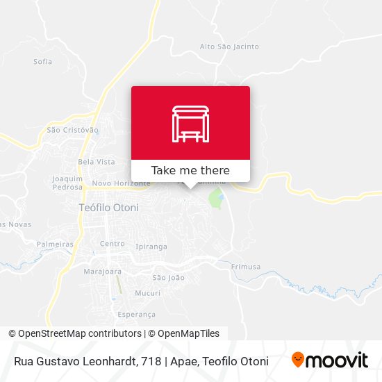 Mapa Rua Gustavo Leonhardt, 718 | Apae