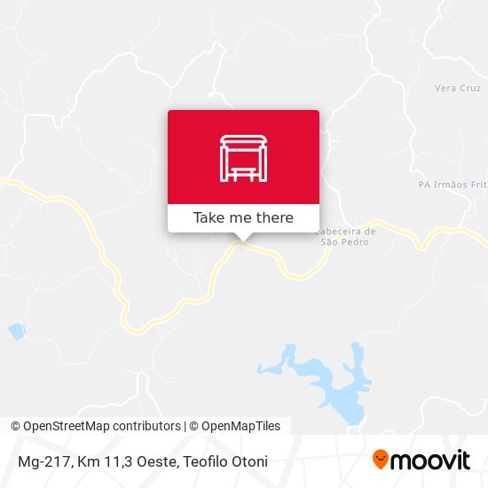 Mapa Mg-217, Km 11,3 Oeste