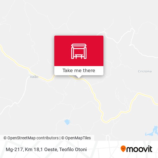 Mg-217, Km 18,1 Oeste map