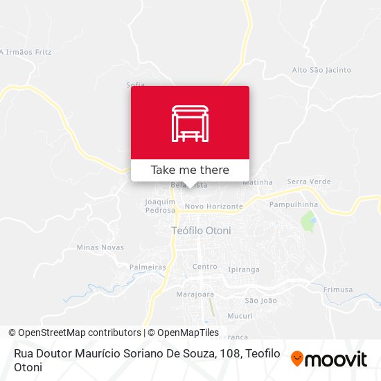 Mapa Rua Doutor Maurício Soriano De Souza, 108