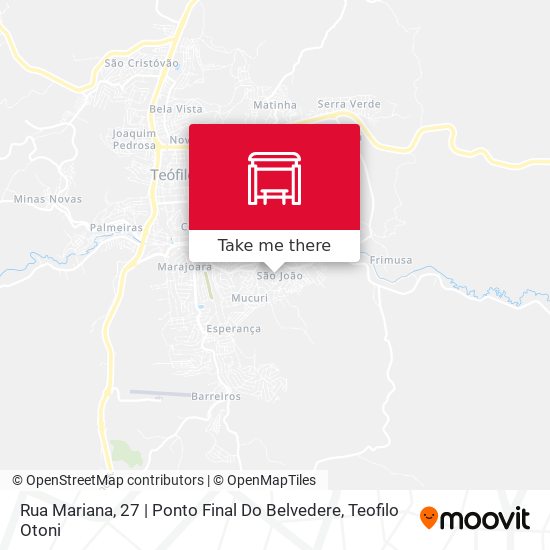 Rua Mariana, 27 | Ponto Final Do Belvedere map