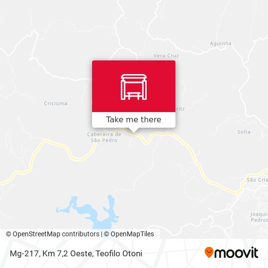 Mg-217, Km 7,2 Oeste map