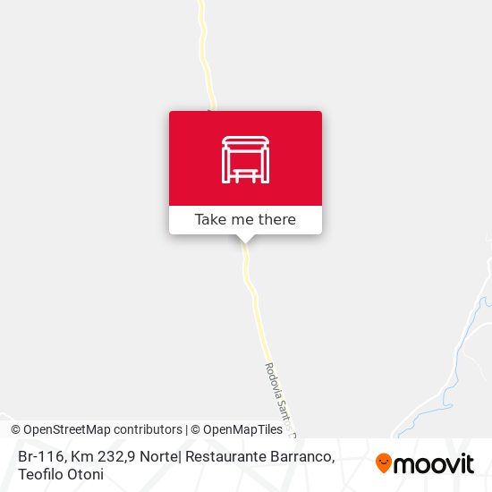 Br-116, Km 232,9 Norte| Restaurante Barranco map