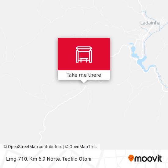 Lmg-710, Km 6,9 Norte map