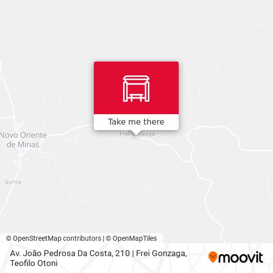 Mapa Av. João Pedrosa Da Costa, 210 | Frei Gonzaga