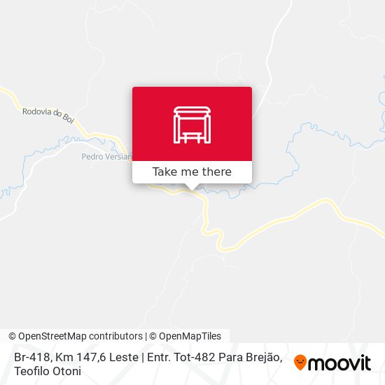 Br-418, Km 147,6 Leste | Entr. Tot-482 Para Brejão map