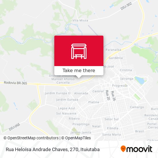Rua Heloísa Andrade Chaves, 270 map