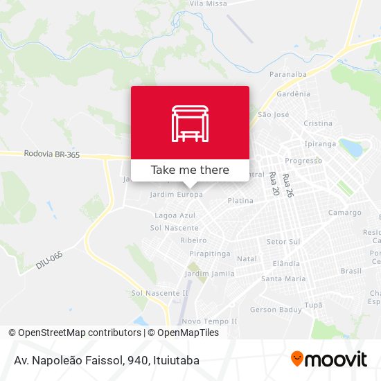 Av. Napoleão Faissol, 940 map
