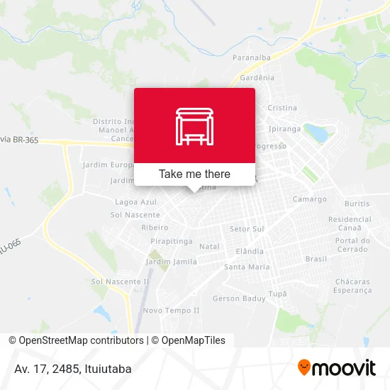 Av. 17, 2485 map
