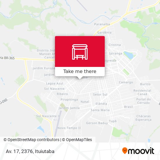 Av. 17, 2376 map