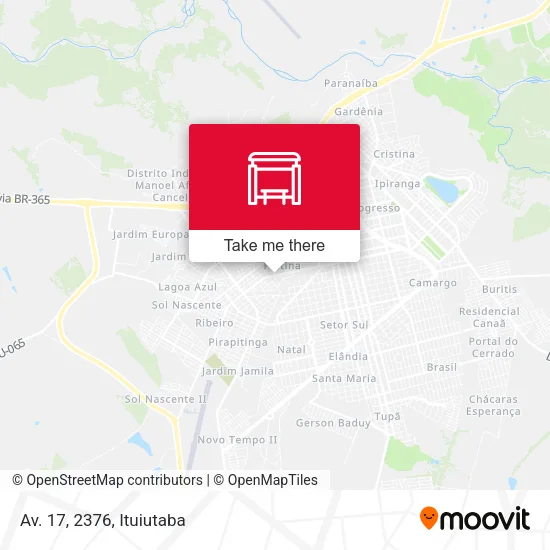 Av. 17, 2376 map