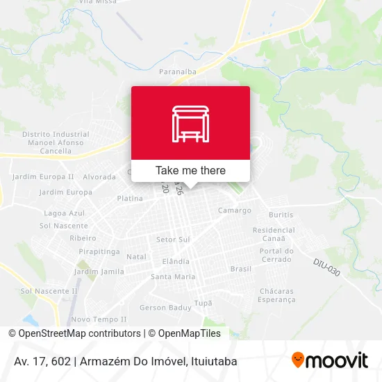 Av. 17, 602 | Armazém Do Imóvel map