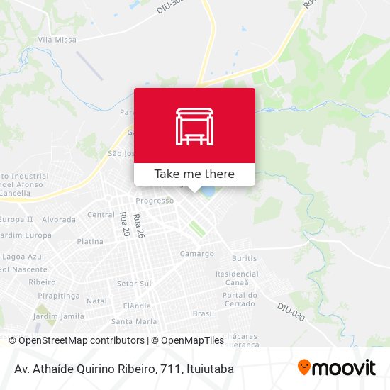 Av. Athaíde Quirino Ribeiro, 711 map