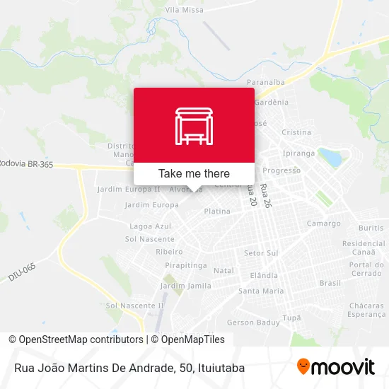 Rua João Martins De Andrade, 50 map