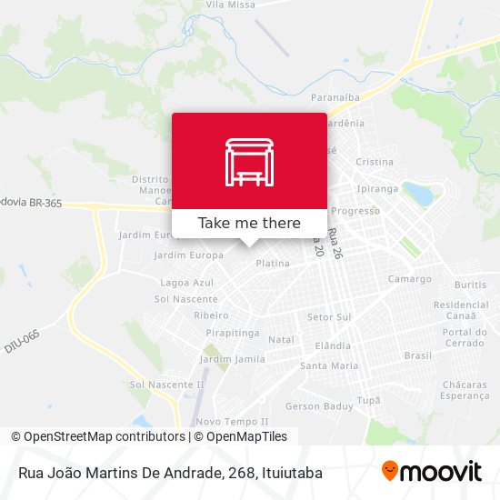 Rua João Martins De Andrade, 268 map