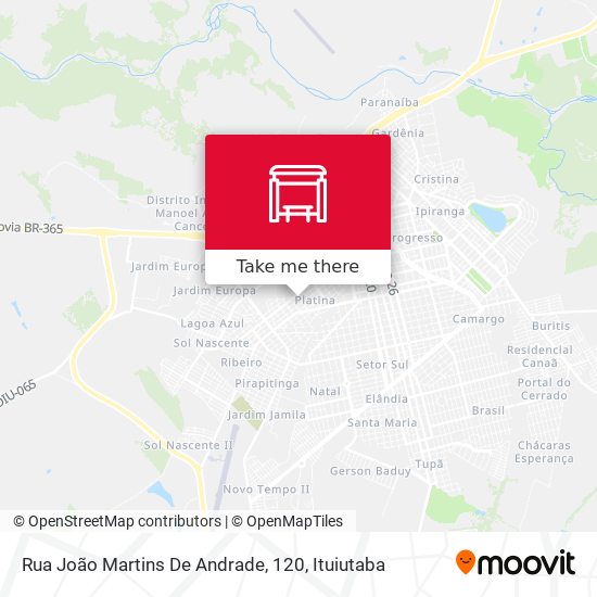 Rua João Martins De Andrade, 120 map