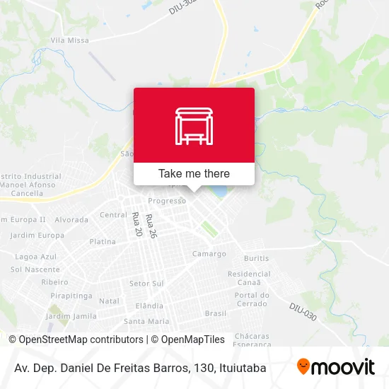 Av. Dep. Daniel De Freitas Barros, 130 map