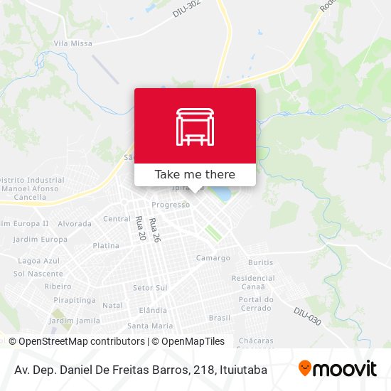 Av. Dep. Daniel De Freitas Barros, 218 map