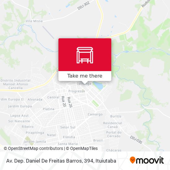Av. Dep. Daniel De Freitas Barros, 394 map